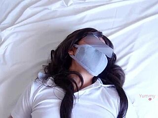 Perverted Teacher Lifts Latina Teen's Skirt and Creampies Her Pussy for a Grade!