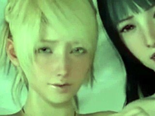 ultimate lunafreya nox fleuret fap with stockings blowjobs and rides 😍💦