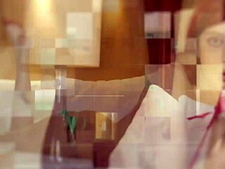 British teen Lana Harding stuffs panties deep for secret orgasm thrill