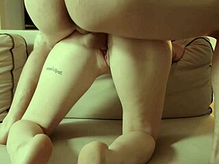 whoa, check out this massive cum creampie flooding the pretty redhead cutie's wet pussy after sloppy blowjob and monster cock fucking with moaning orgasms