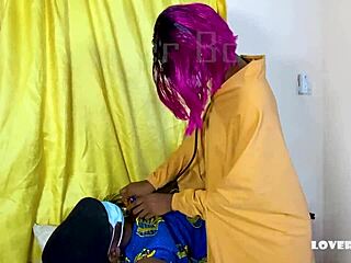 Female doctor rides patient cock on hospital desk