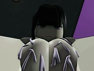 Asian Woman Dominates Black Guy in Wild Roblox Rule34 Frenzy!