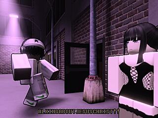 Asian Woman Dominates Black Guy in Wild Roblox Rule34 Frenzy!