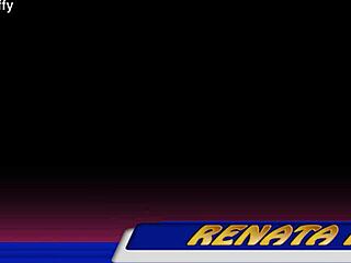 Watch redhead strip lingerie, finger shaved pussy close-up with dildo to orgasm