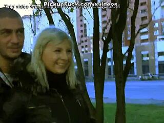 Teen Threesome Rocks Balcony in Steamy Outdoor Action!