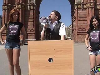 wanna see this spanish emo slut get fucked outdoors by bianca resa?