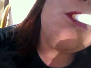 i'm sexy bbw tina snua smokin' cork ciggie with drifts snap inhales double pumpin' nose exhales