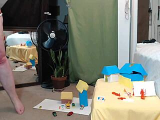 I can't believe how my giantess curves crush that tiny town completely