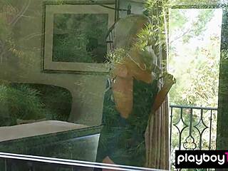 classy milf housewife sensually strips naked revealing shaved pussy and natural tits