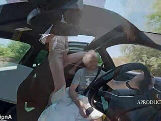 desperate panty wetting then golden shower piss mouthful in my new car?!