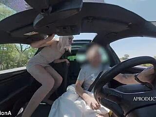 desperate panty wetting then golden shower piss mouthful in my new car?!