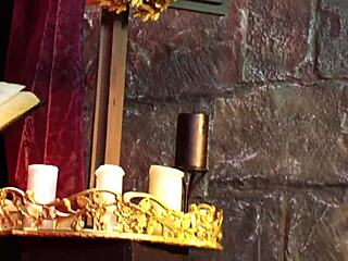 Bold American Lesbo Sluts Strapon Fuck Intense Threesome