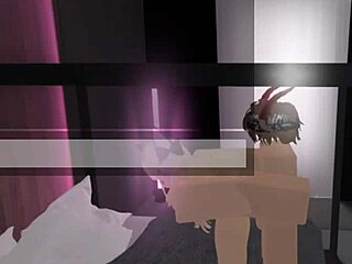 Fucking Coworker Rose Roughly in Hard Office Pound