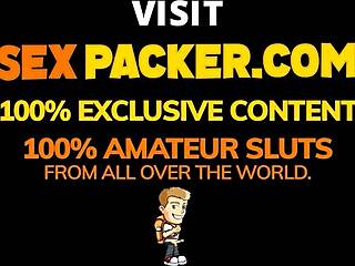 Ready for this petite latina teen's first rough anal after throat fuck?