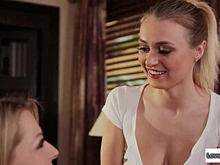 Latina brunette blonde petite lesbians finger lick squirt in group orgasm fest