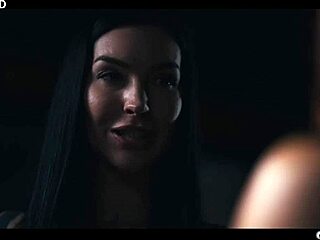 punk vampire mag numb rips clothes and dominates clemence's wet pussy