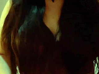 teen plays with natural tits and tight anal hole in solo masturbation