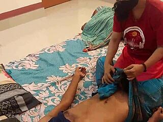 Couple, you're pounding that bikini girl's pussy so good at home!