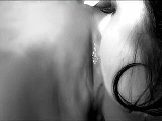 two big tits moms finger gaping asses and fuck doggystyle in lingerie