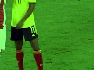 sexy colombian soccer players show massive sporty cocks bulging hard during paraguay vs colombia match