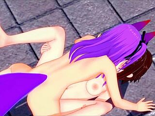 i finally met abby for wild shemale role reversal pussy pounding