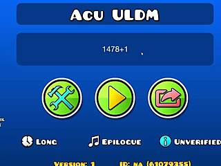 Acu extreme demon level challenges mastered by neigefeu in geometry dash monster mode
