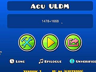 Acu extreme demon level challenges mastered by neigefeu in geometry dash monster mode