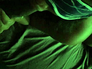 i cant resist this redbone thick babe sweetly sucking my big black cock in the dark