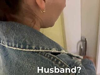 i sneaked lover in and fucked doggystyle while hubby slept nearby