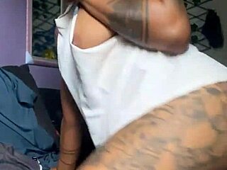 Uglygalz mature african milf surprises with sexy cream dripping on missionary dick