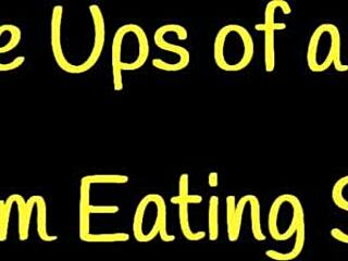 Real homemade wife slurps every drop in close-up cum facials and doggystyle