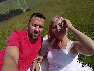 Fucking crazy holidays episode 3 outdoor mountain sex with pissing deepthroat