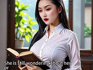 Miss bai jie teases in first asian wife encounter