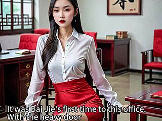 Miss bai jie teases in first asian wife encounter