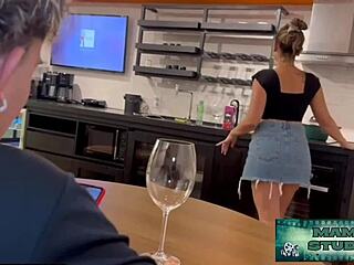 mama mia that naughty latina stepmom maid caught me watching porn so i fuck her hard in bathroom to keep secret