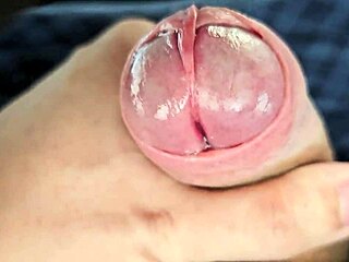 Watch lots of precum drip while i edge my unique thick cock solo daddy foreplay homemade