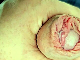 Watch lots of precum drip while i edge my unique thick cock solo daddy foreplay homemade