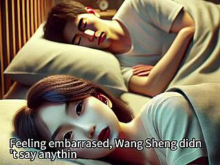 Miss bai jie teases in first asian wife encounter