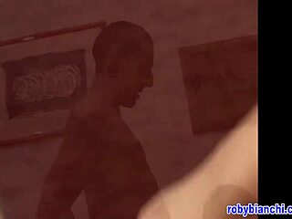 Voyeur Lures Anastasia To Strip And Feel His Hands Everywhere