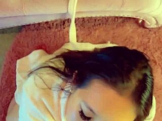 i'm sucking his huge balls and monster cock so sloppy pov after work deepthroat gag cumshot facial in mouth