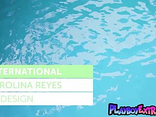 imagine vulnerable latina teen carolina reyes stripping naked outdoors for playboy