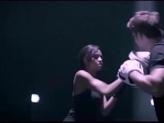 Meagan Tandy Ebony Delivers Perfect Ballbusting Kick Groin Knee Dc Batwoman Tv Serie Season 1 Ruby Rose