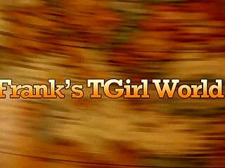 tammy strokes her tgirl cock in lingerie frenzy