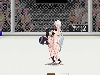 Princess Street Lesbian Catfight Wrestling Natasha Vs Sayuri