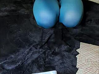 strip card game escalates to rough pov fuck with dirty talking teen