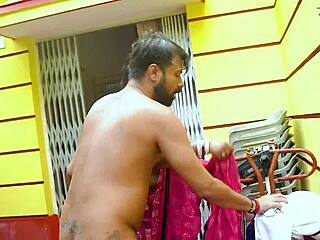 i watched desi mampi bhabhi get hardcore fucked by milkman antim alone home