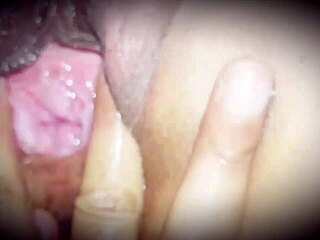 indian babe squirts orgasm while licking wet pussy