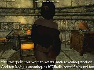 skyrim's anri seduces raerek into relentless old young pounding