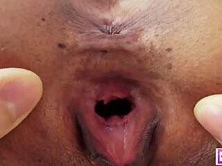 yasmine de leon chokes on bbc during savage interracial anal gaping