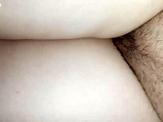 gretala flashes her bushy pussy growth casually